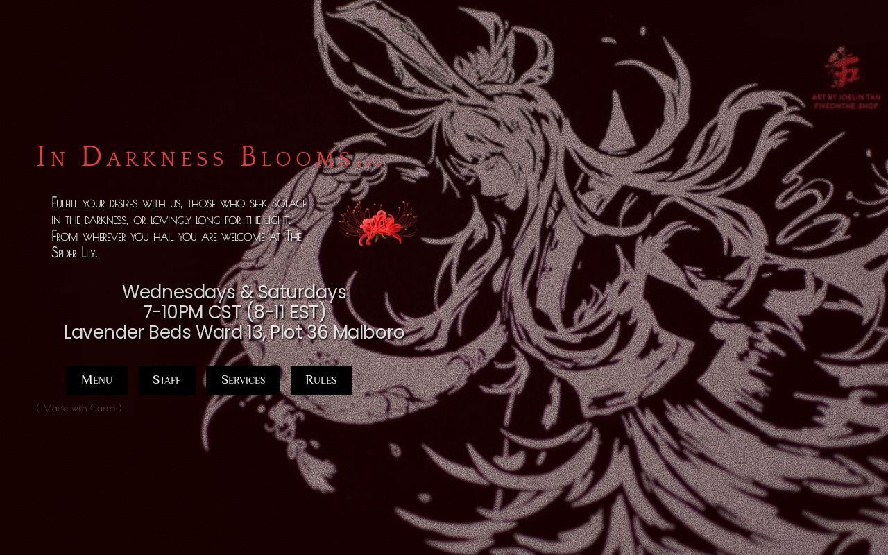 ❃ The Spiderlily ❃